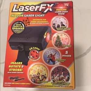 🎉Last deal🎉LaserFX indoor laser light